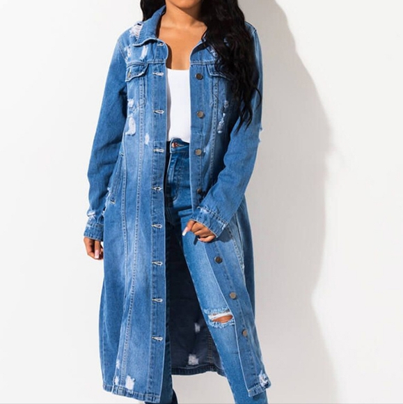 Distressed Dreams Denim Jacket - Medium - Picture 4 of 5